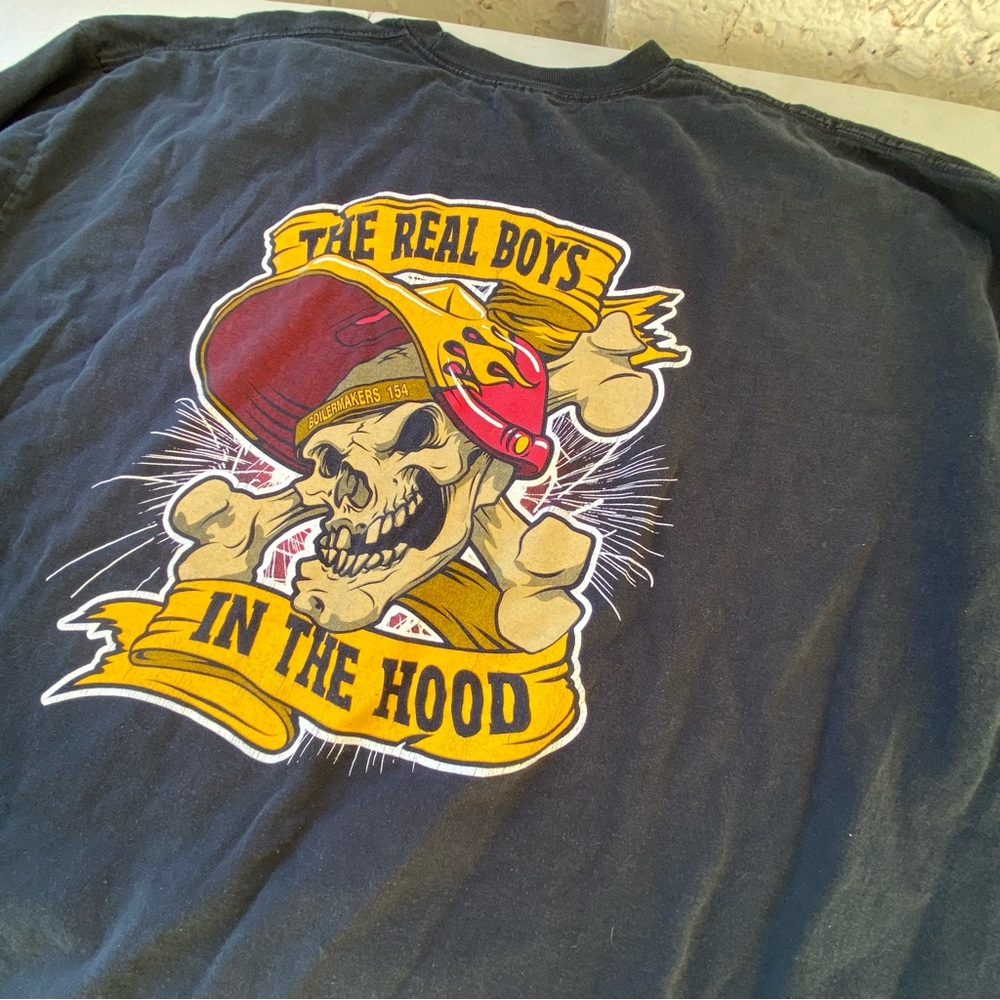 Crazy Vintage Grail Y2K Long Sleeve Tee Boilermakers 154 Pittsburgh Philadelphia